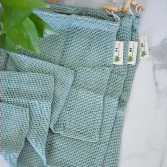 Cotton Mesh Produce Bags