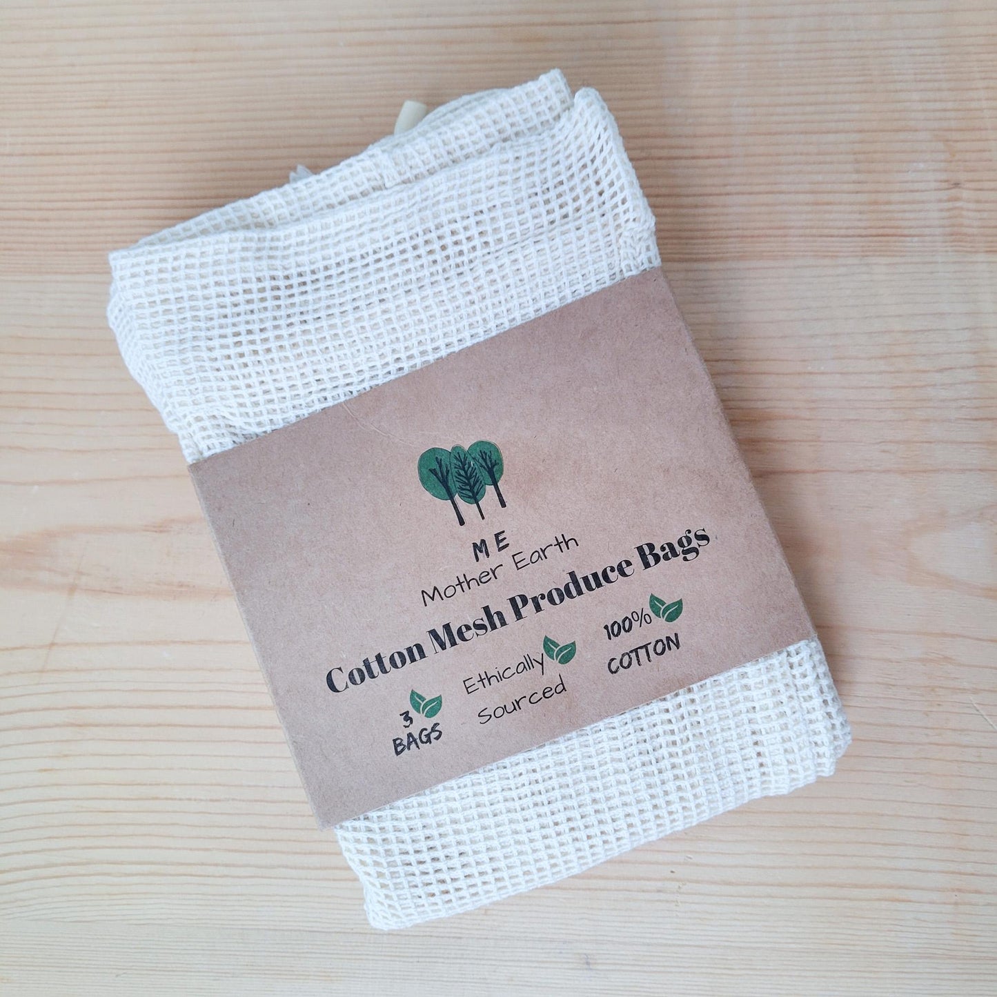 Cotton Mesh Produce Bags