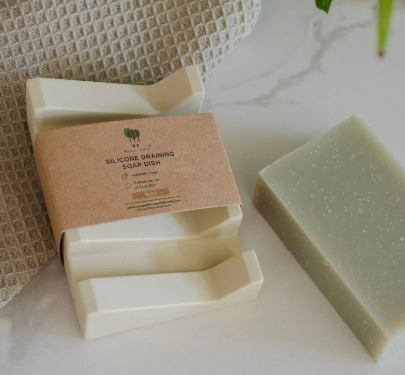 Silicone Draining Soap Dish