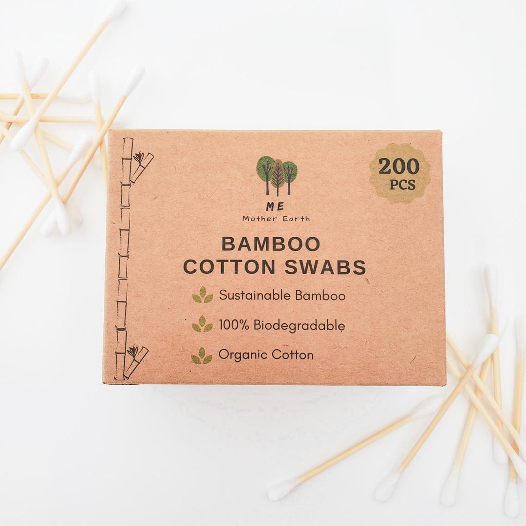 Bamboo Cotton Swabs
