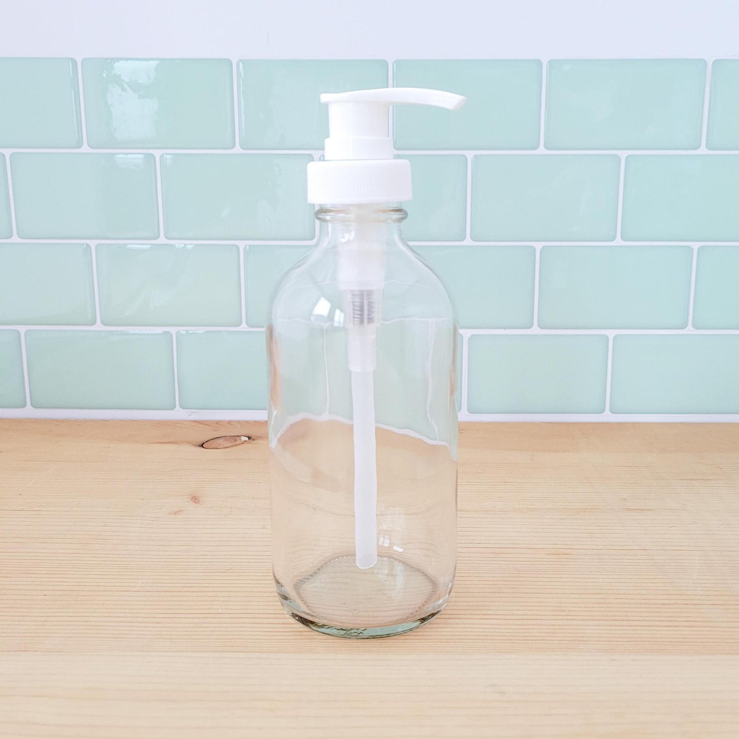 Glass Pump Bottle