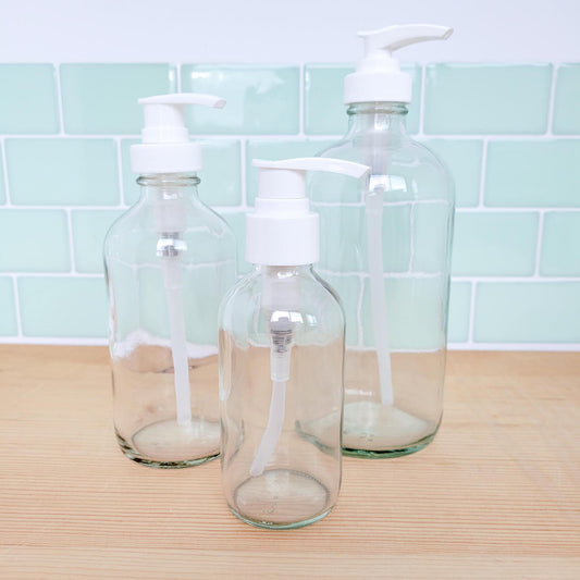 Glass Pump Bottle