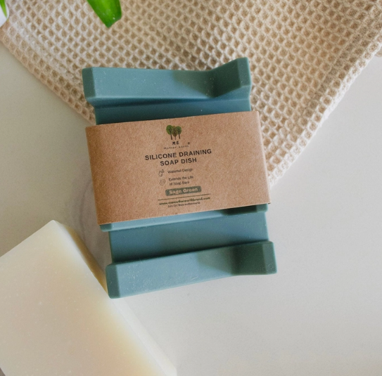 Silicone Draining Soap Dish