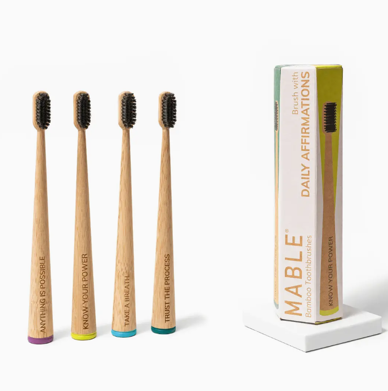 Daily Affirmation Toothbrush Four Pack
