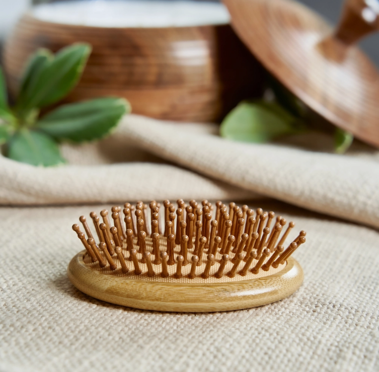 Bamboo Hand Hair Brush