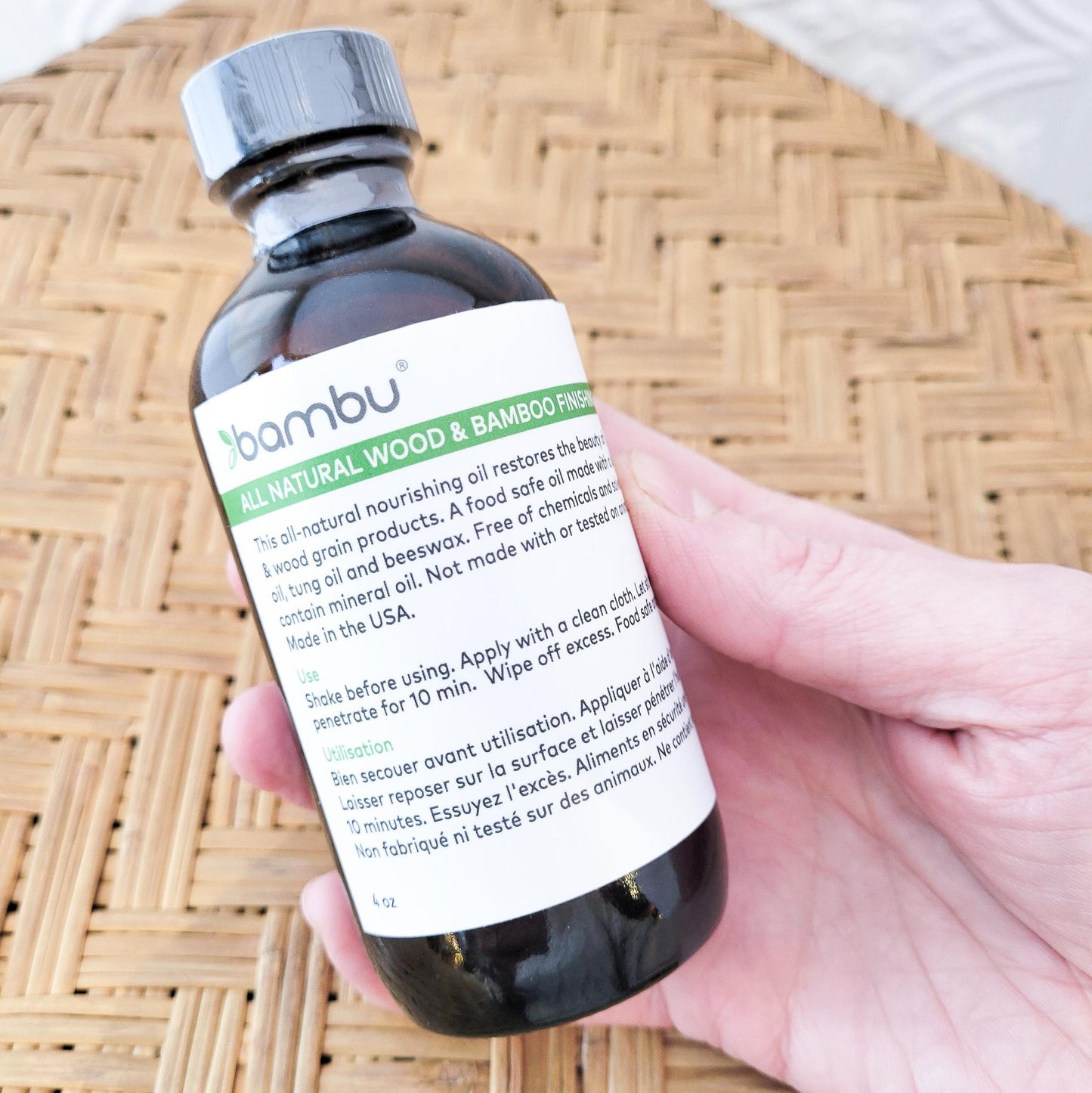 Wood & Bamboo Finishing Oil