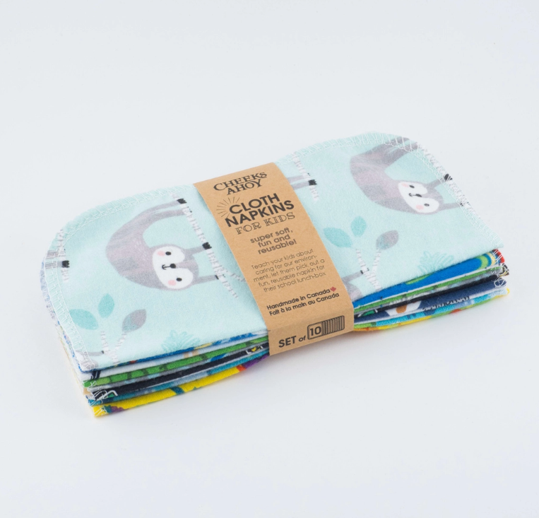 Cheeks Ahoy Kids Napkins - 10pk
