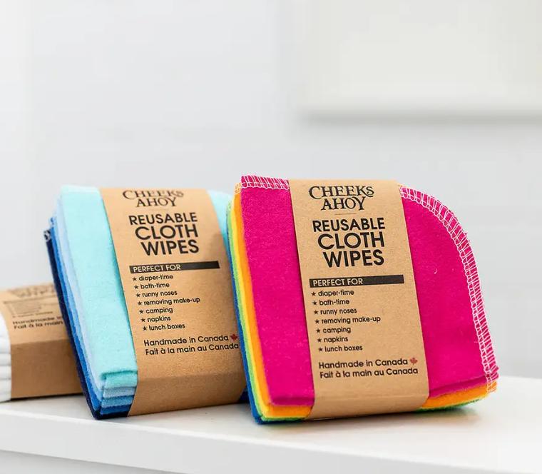 Cheeks Ahoy Cloth Wipes - 10 Pack