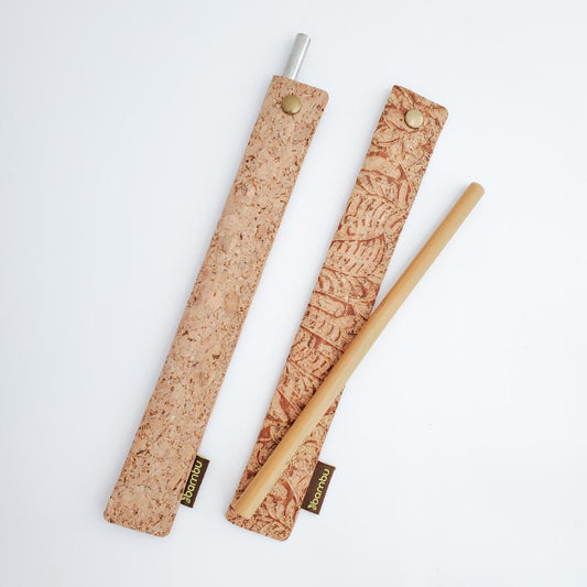Cork Straw Sleeve