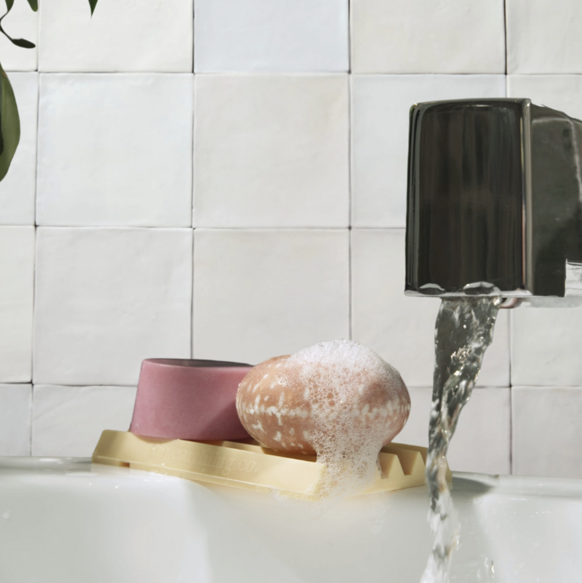 Silicone Self-Draining Soap Dish