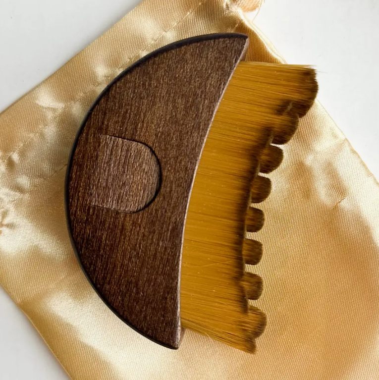 Walnut Lymphatic Brush