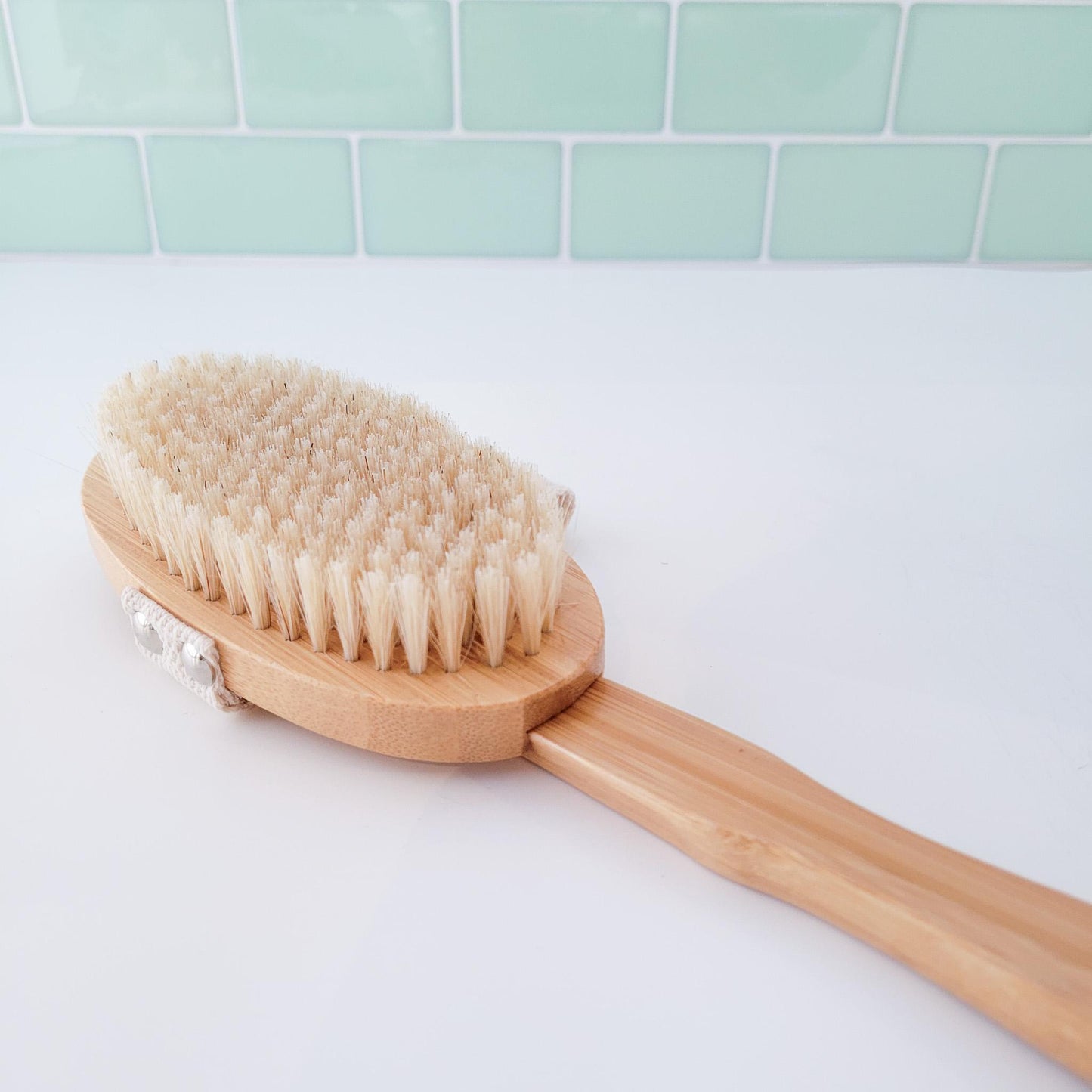 Dry/Wet Long Handle Body Brush
