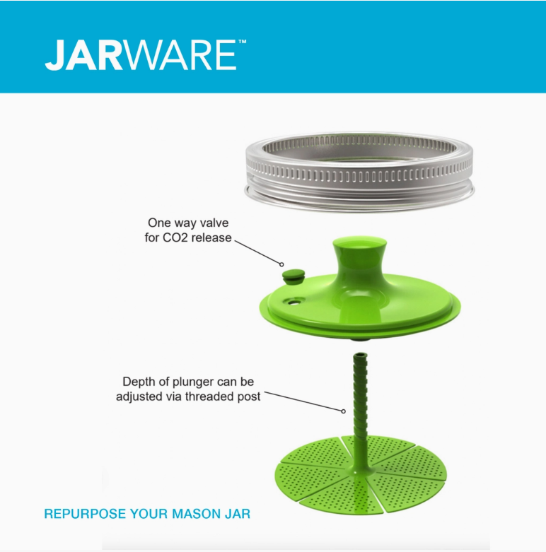 Fermentation Mason Jar Lid