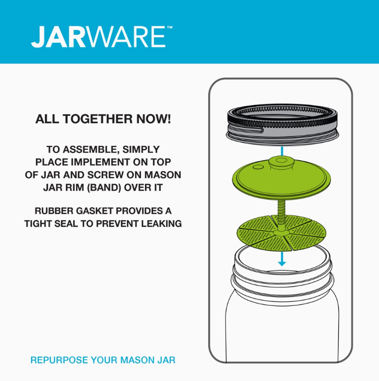 Fermentation Mason Jar Lid