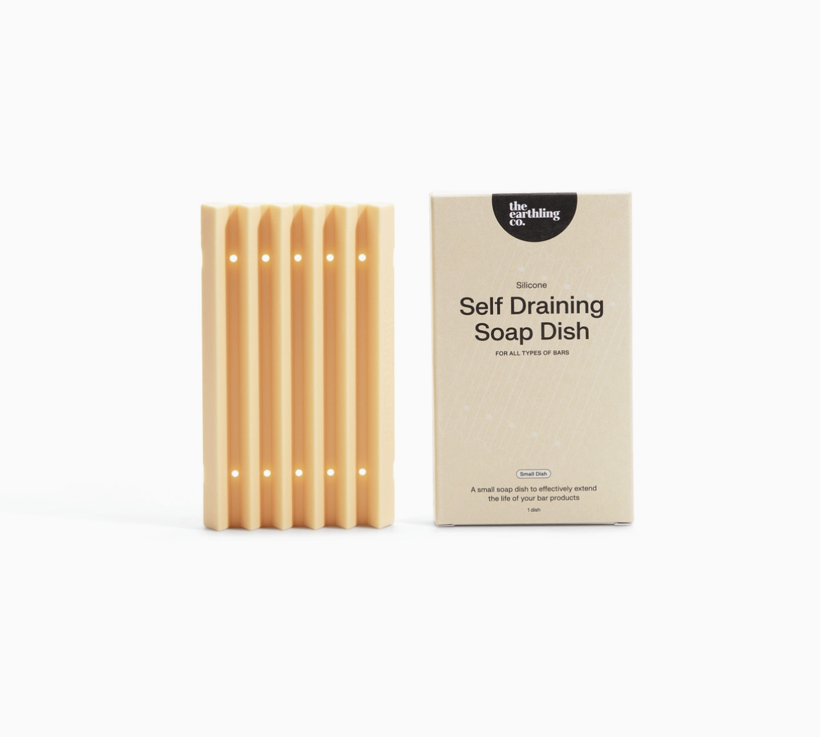 Silicone Self-Draining Soap Dish