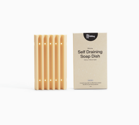 Silicone Self-Draining Soap Dish