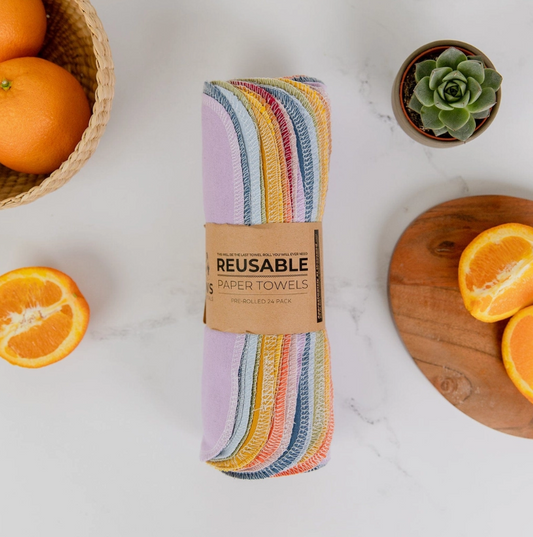 Reusable Paper Towels 24 pk