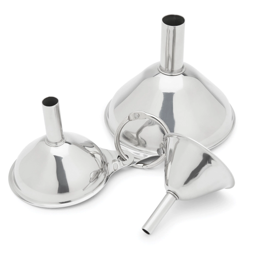 Funnel Set - 3pc. Stainless Steel