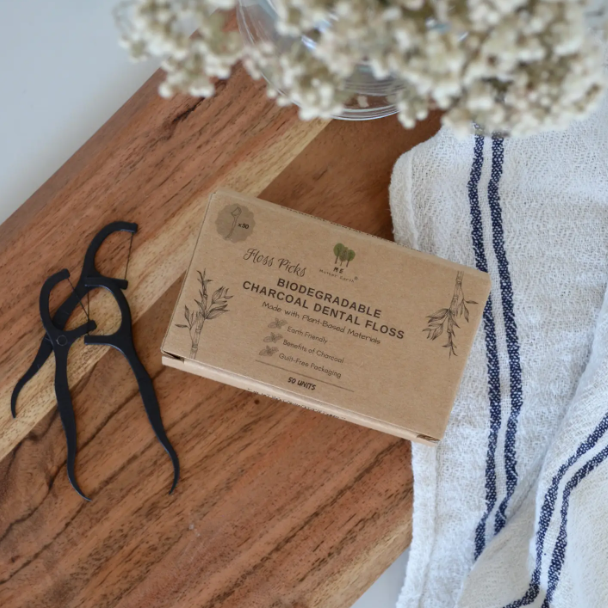 Compostable Floss Picks