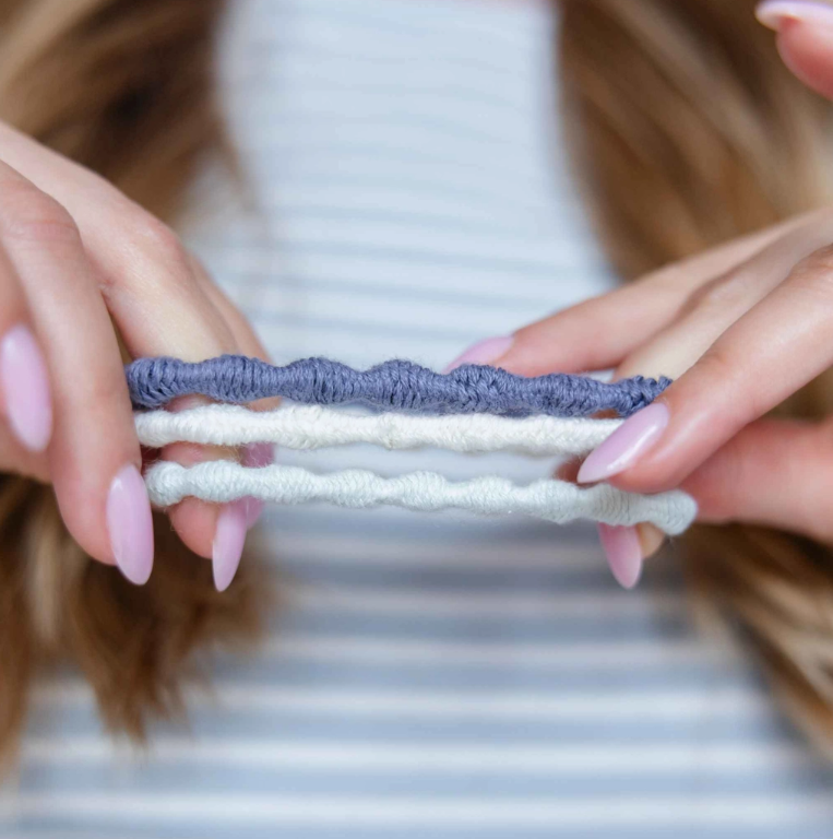 Kooshoo Hair Ties - Pearl