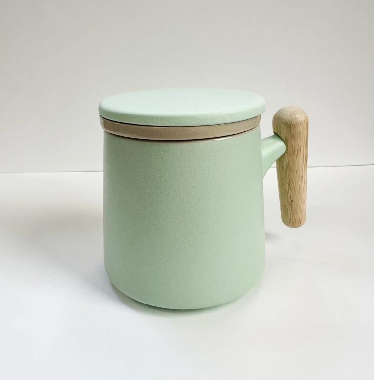 Japanese Style Ceramic Mugs with Infuser