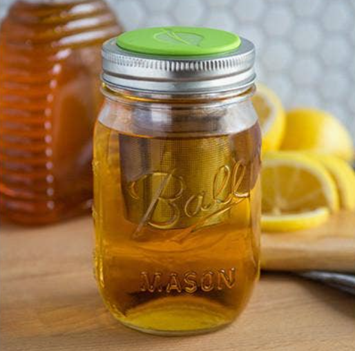 Tea Infuser Mason Jar Lid