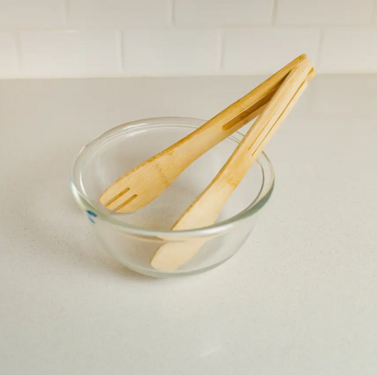 Bamboo Salad Tongs