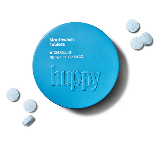 Mouthwash Tablets Huppy Tin