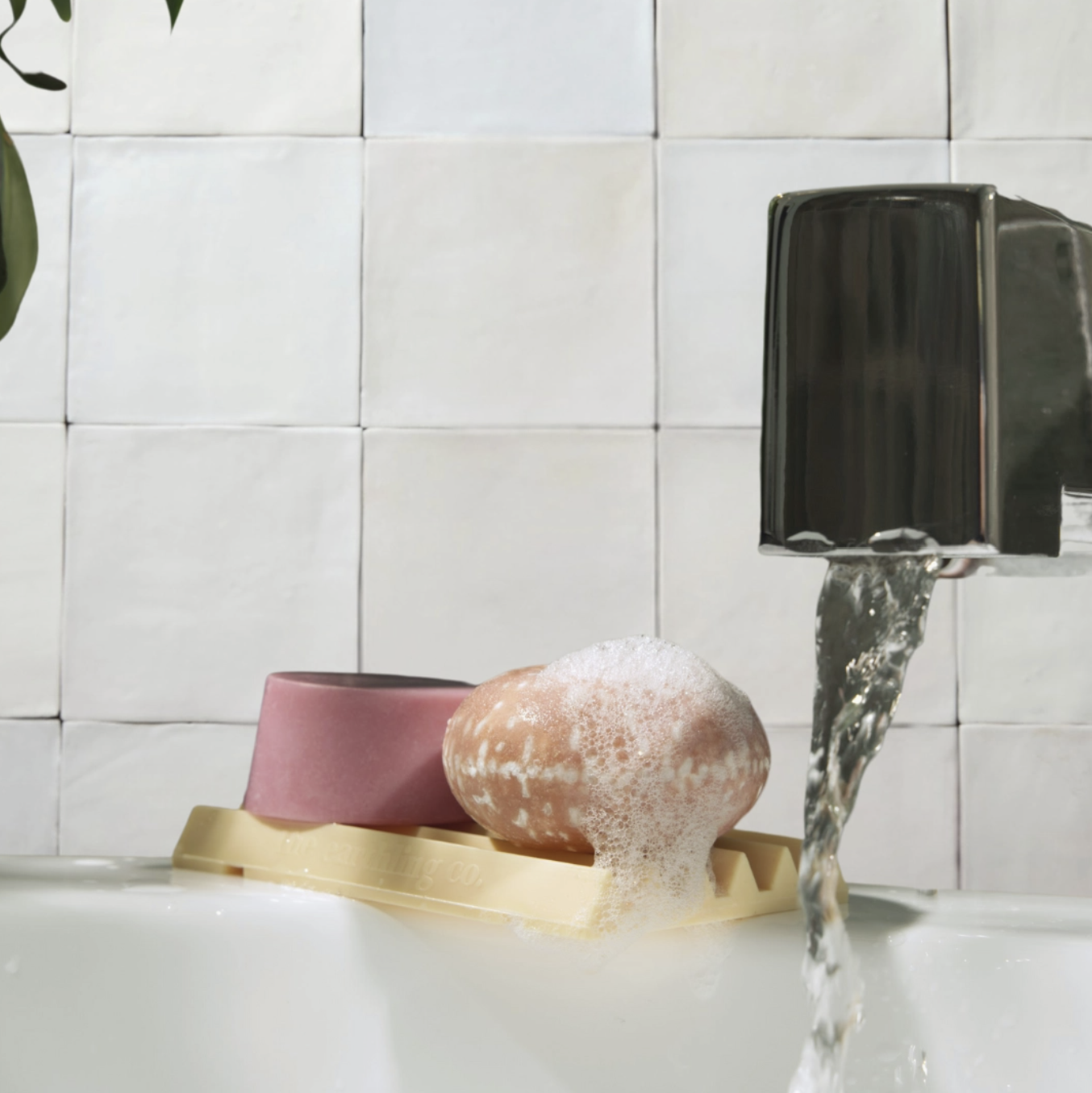 Silicone Self-Draining Soap Dish
